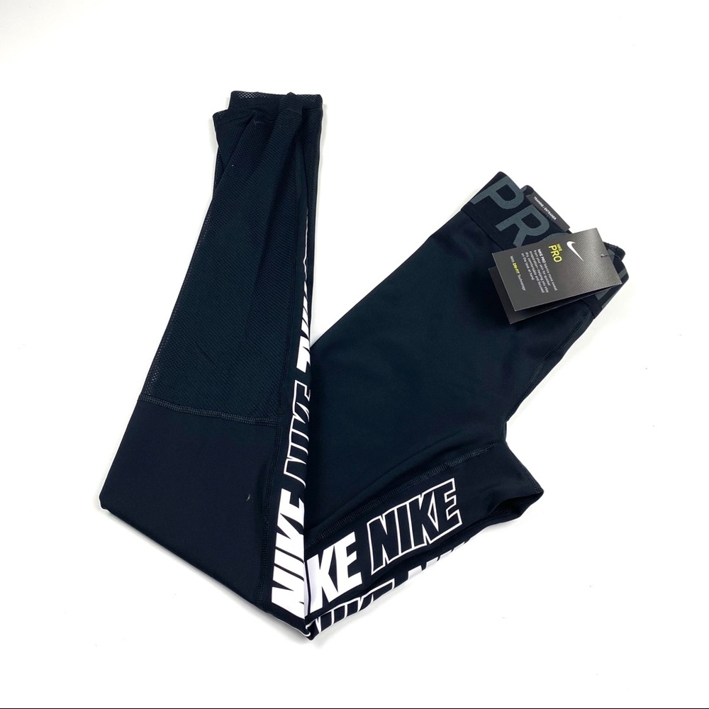 Nike pro black tights